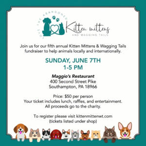 5th Annual Kitten Mittens & Wagging Tails Fundraiser